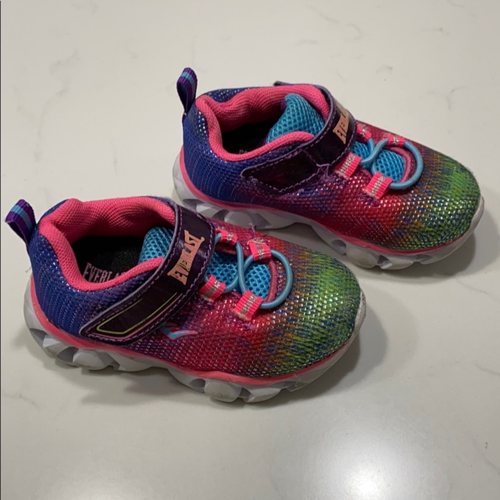 Little girls light up shoes